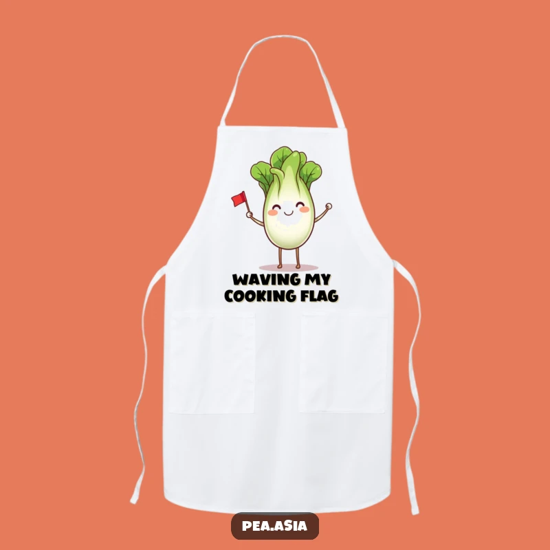 Funny Bok Choy Apron: Kitchen Veggie Cheer, Hilarious Funny Gift for Cooks