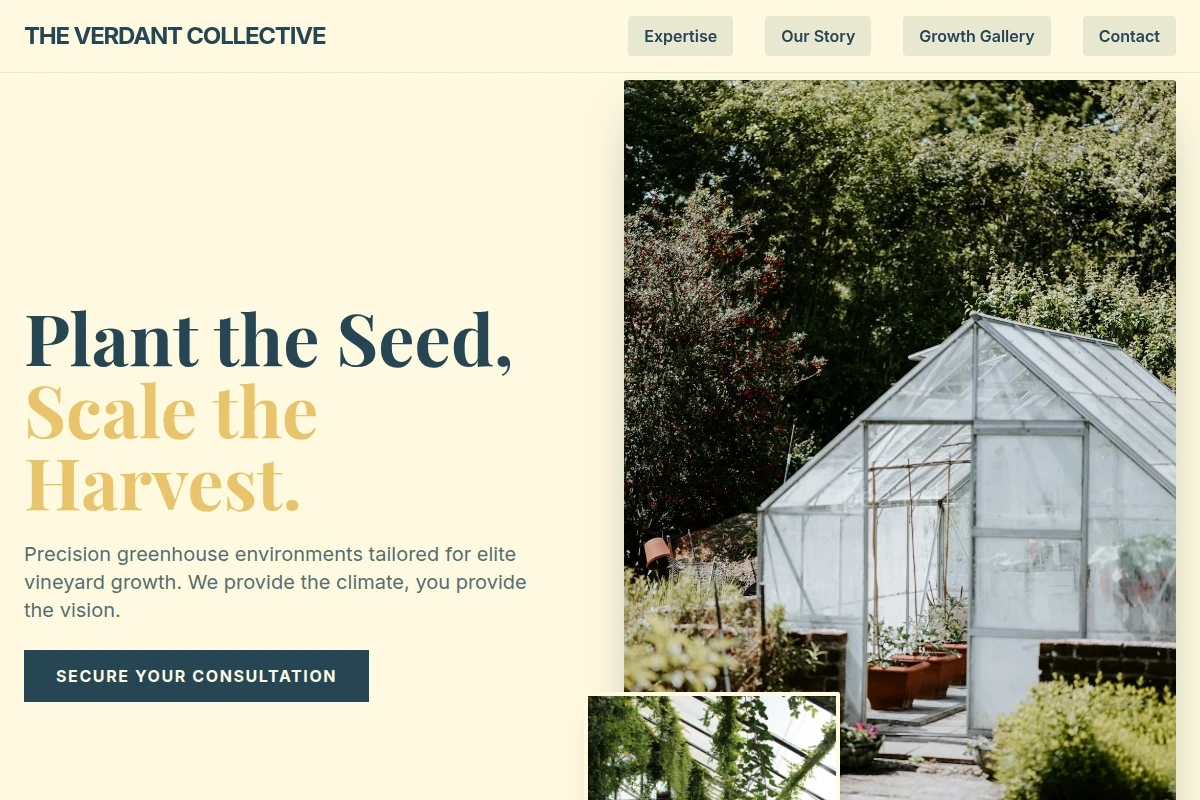 Vineyard Greenhouse