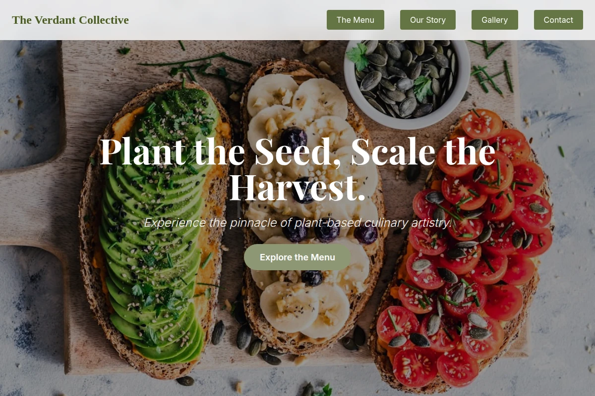 Greenhouse Vegan Food
