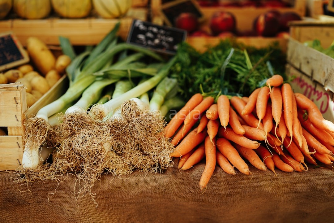 Fresh vegetables background