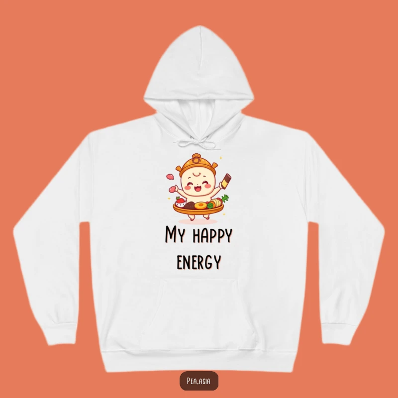 Funny Dim Sum Hoodie: Cozy Platter Bounce, Unique Funny Gift for Comfort