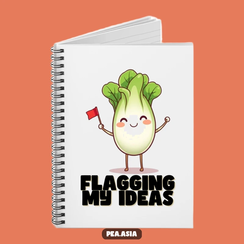 Funny Bok Choy Notebook: Veggie Ideas Journal, Perfect Funny Gift for Note-Takers