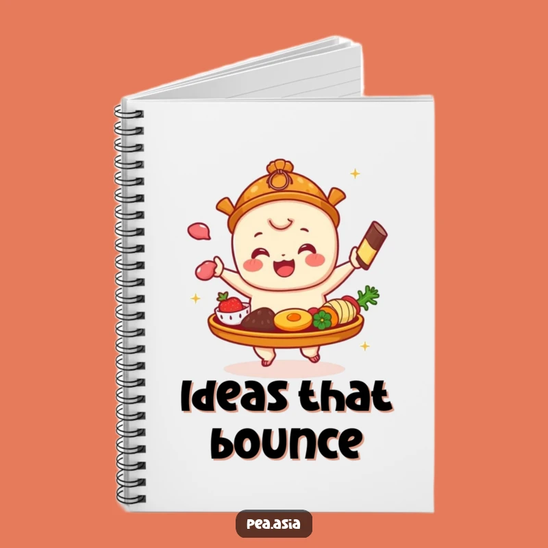 Funny Dim Sum Notebook: Joyful Ideas Jotter, Perfect Funny Gift for Planners