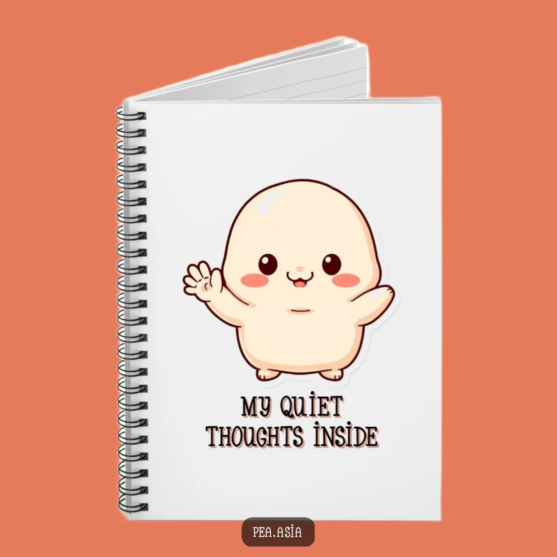 Funny Shy Dumpling Notebook: Cute Journal for Notes & Ideas