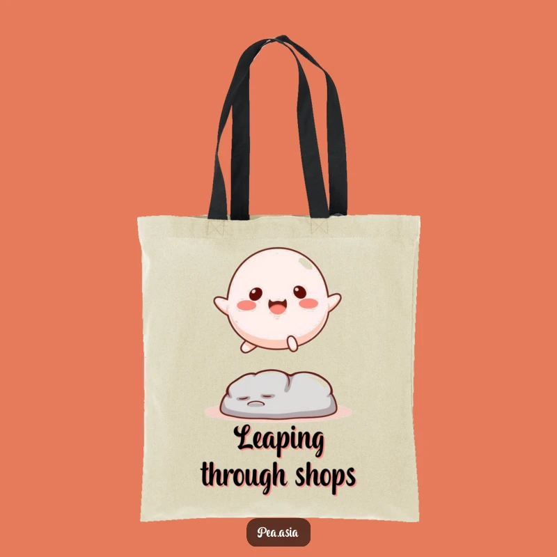 Funny Mochi Tote Bag: Carry Sweet Leaps, Ideal Funny Gift Accessory