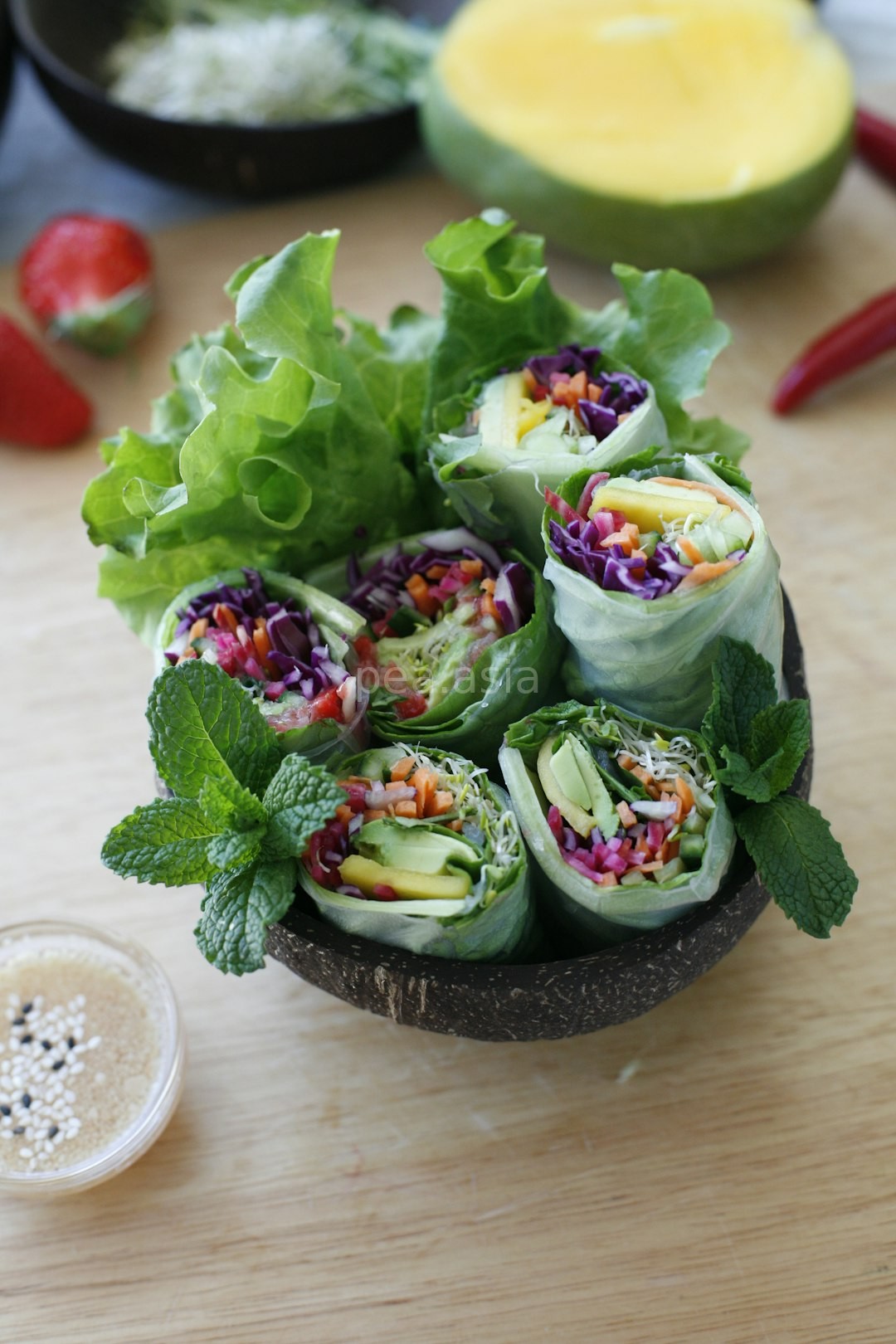 Fresh Vegan Platter